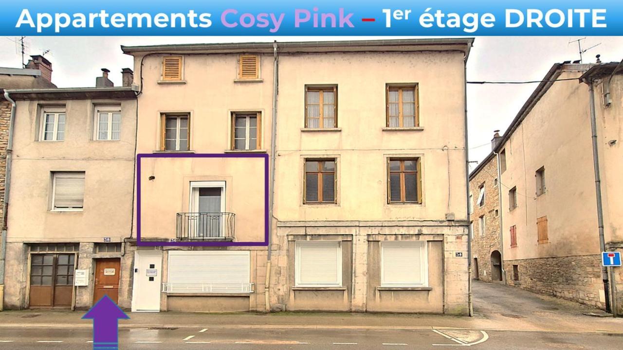 Appartement Cosy Pink Salins Les Bains Exterior photo